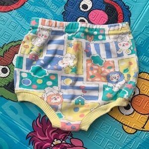 Vintage Animal Printed Pastel Shorts